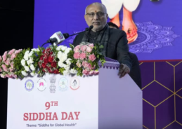 VP Radhakrishnan says integrating traditional Wisdom with Modern Science is important for living a healthy life