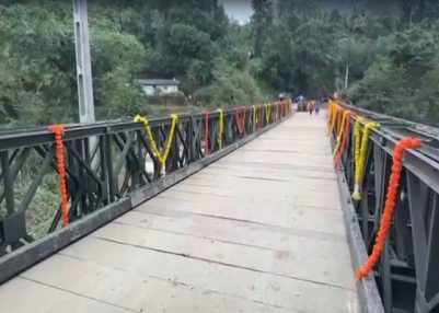 India Inaugurates Second Bailey Bridge in Sri Lanka, Boosts Cyclone Relief Efforts