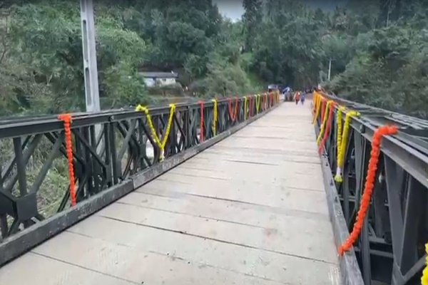 India Inaugurates Second Bailey Bridge in Sri Lanka, Boosts Cyclone Relief Efforts