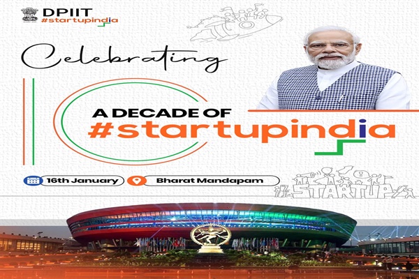 PM Modi to attend event marking 10-Years of Startup India