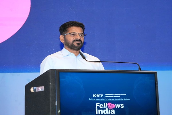 Telangana CM Revanth Reddy Urges Cardiologists to Help Prevent Heart Diseases