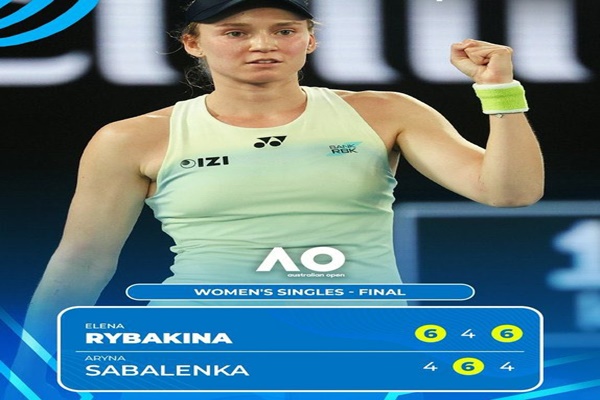 Tennis: Elena Rybakina Clinches First Australian Open Crown