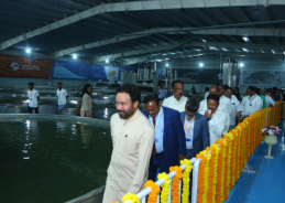 Government inaugurates country’s largest integrated inland Rainbow Trout farm in Ranga Reddy district in Telangana