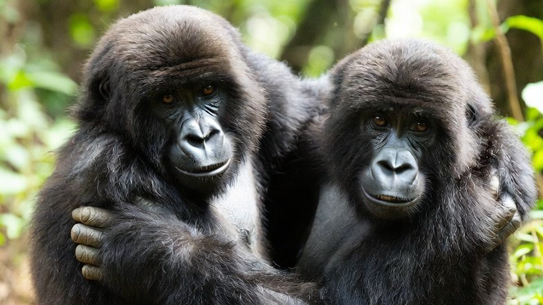 Twin mountain gorillas born in eastern Democratic Republic of Congo
