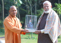 UP CM Yogi Adityanath meets PM Narendra Modi in New Delhi