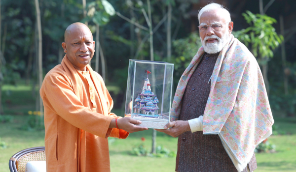 UP CM Yogi Adityanath meets PM Narendra Modi in New Delhi