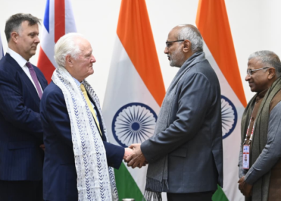 Vice President C P Radhakrishnan says Lord McFall’s visit reflects strong India-UK parliamentary ties