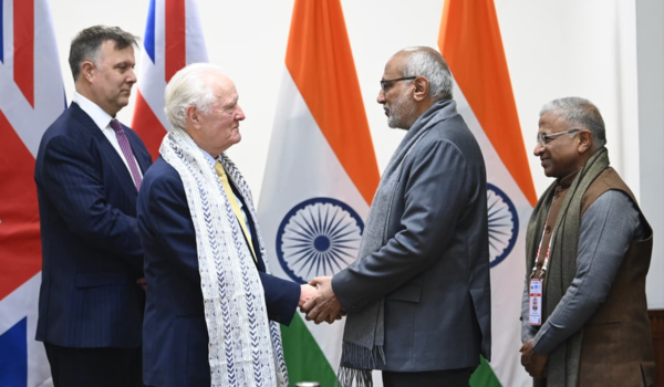 Vice President C P Radhakrishnan says Lord McFall’s visit reflects strong India-UK parliamentary ties