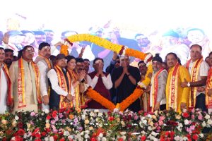 छत्तीसगढ़: मुख्यमंत्री और केंद्रीय पर्यटन मंत्री ने रखी भोरमदेव कॉरिडोर विकास परियोजना की आधारशिला