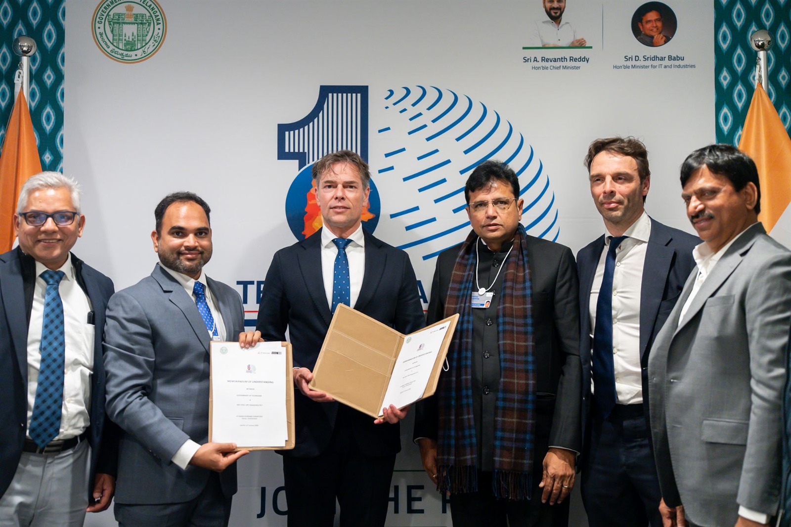 डब्ल्यूईएफ: तेलंगाना सरकार ने 30 हजार करोड़ रुपये के निवेश से जुड़े समझौता ज्ञापनों पर किए हस्ताक्षर