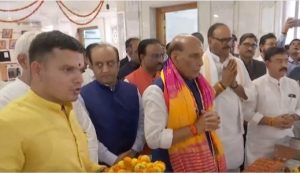 संसदीय क्षेत्र लखनऊ के दौरे पर रहेंगे रक्षा मंत्री राजनाथ सिंह