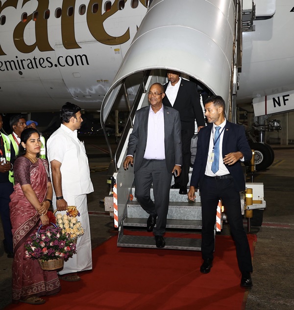 Seychelles President Patrick Herminie to meet Tamil Nadu Governor in Chennai today