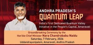 Union Minister Jitendra Singh & Andhra Pradesh CM to lay the foundation stone for in Amaravati today