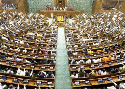 Defence Minister Rajnath Singh chairs All-Party Meeting on West Asia situation in Parliament House complex