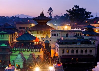 Nepal: Lakhs of devotees queue outside Pashupatinath temple on Maha Shivaratri