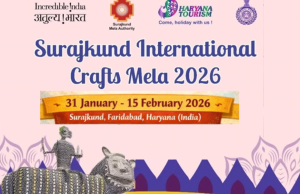 39th edition of Surajkund International Crafts Mela brings enthusiasm & great fervour to Faridabad