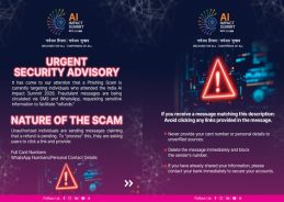 Government Warns India AI Impact Summit Attendees About Phishing Scam