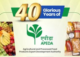 Union Minister Piyush Goyal extends his greetings to APEDA on its 40th establishment day