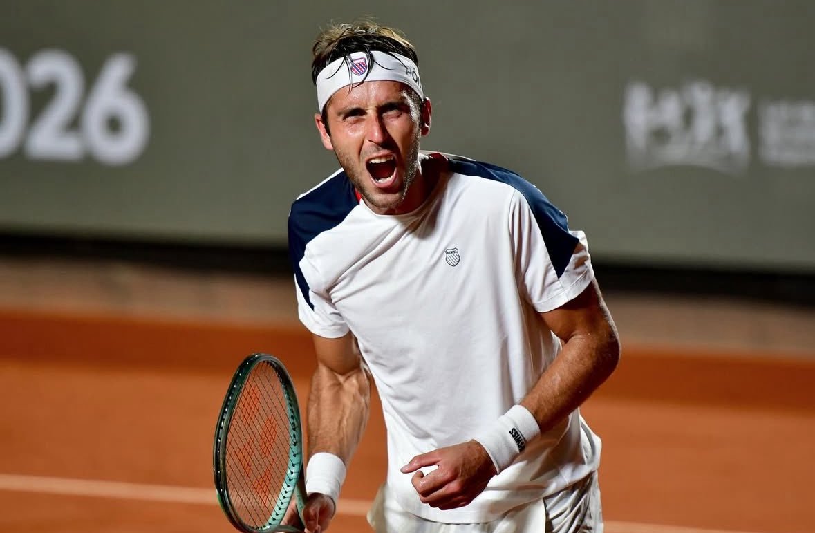 Argentine tennis player Tomas Martin Etcheverry wins ATP 500 Rio Open