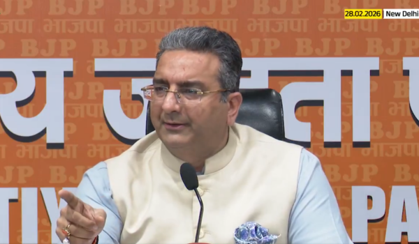 BJP accuses Congress of compromising national interests under influence of foreign powers