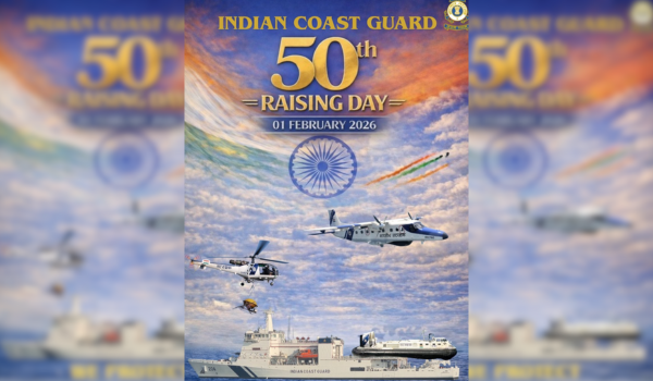 Indian Coast Guard Marks 50th Raising Day, Celebrates Five Decades of Service