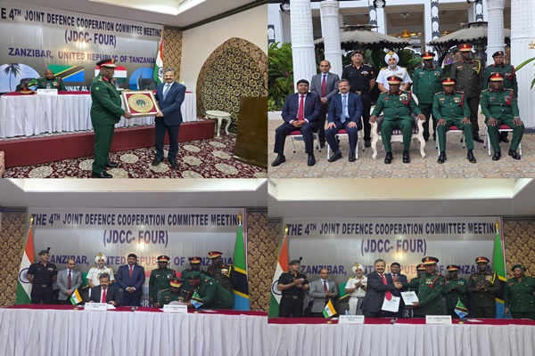 India, Tanzania discuss military training, maritime security at Joint Defence Cooperation Committee meeting