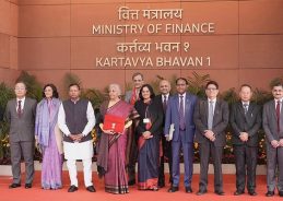 16th Finance Commission report for Tax revenue laid in LS