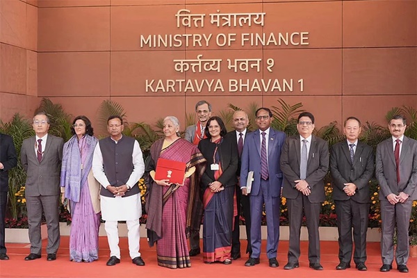 16th Finance Commission report for Tax revenue laid in LS