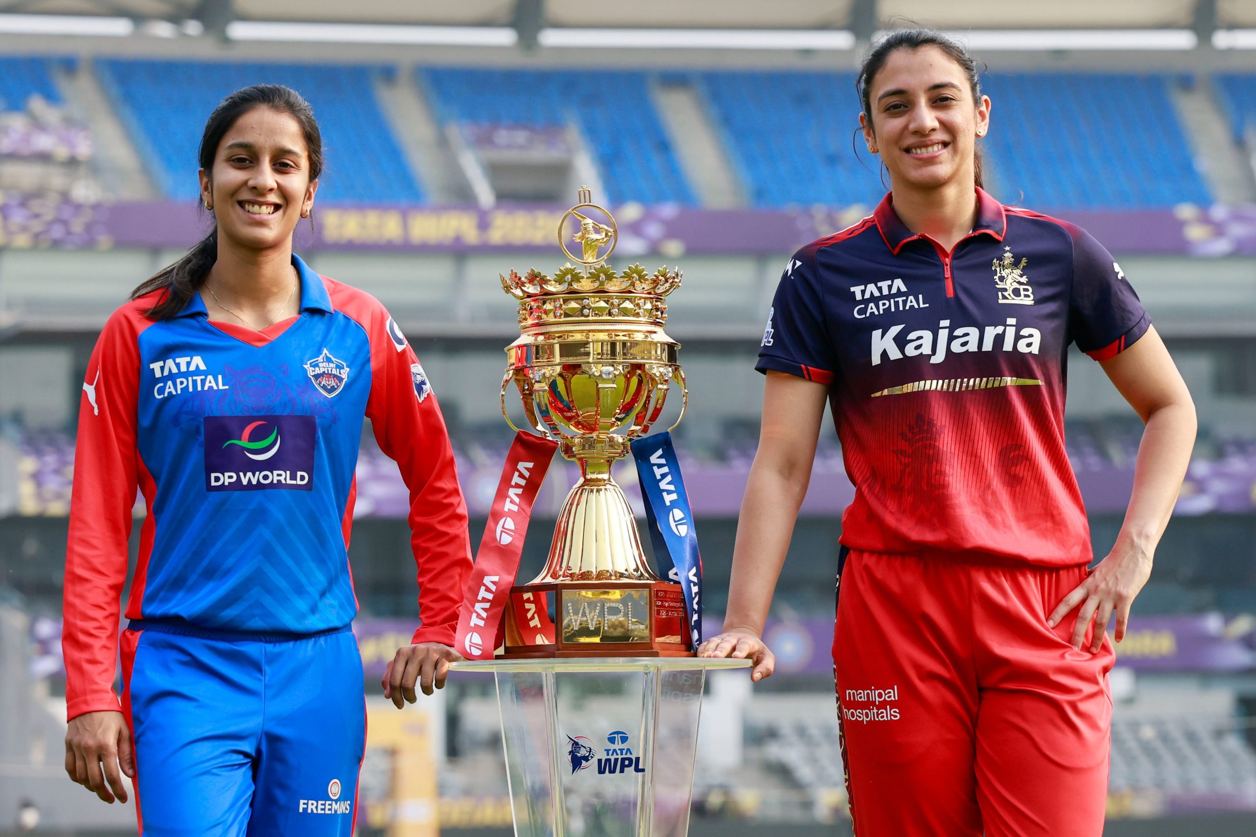 डब्ल्यूपीएल फाइनल में आज दिल्ली कैपिटल्स मुकाबला रॉयल चैलेंजर्स बेंगलुरु