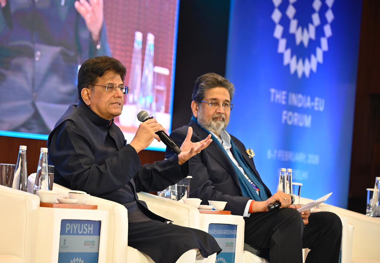यूरोपीय संघ से होने वाला व्यापार वैश्विक व्यापार का एक महत्वपूर्ण हिस्सा: केंद्रीय मंत्री पीयूष गोयल