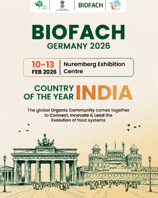 नूरेमबर्ग में बायोफैच 2026 में भारत को ‘वर्ष का सर्वश्रेष्ठ देश’ का सम्मान