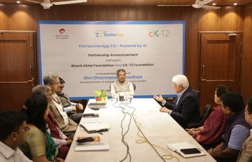 शिक्षा मंत्री धर्मेंद्र प्रधान ने एआई-संचालित टीचर ऐप 2.0 का शुभारंभ किया