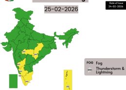 IMD forecasts gradual rise in maximum temperatures by 3-5°C over Northwest India during next 7 days