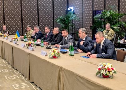 Russian and Ukrainian delegations conclude first day of US-brokered peace talks in Geneva