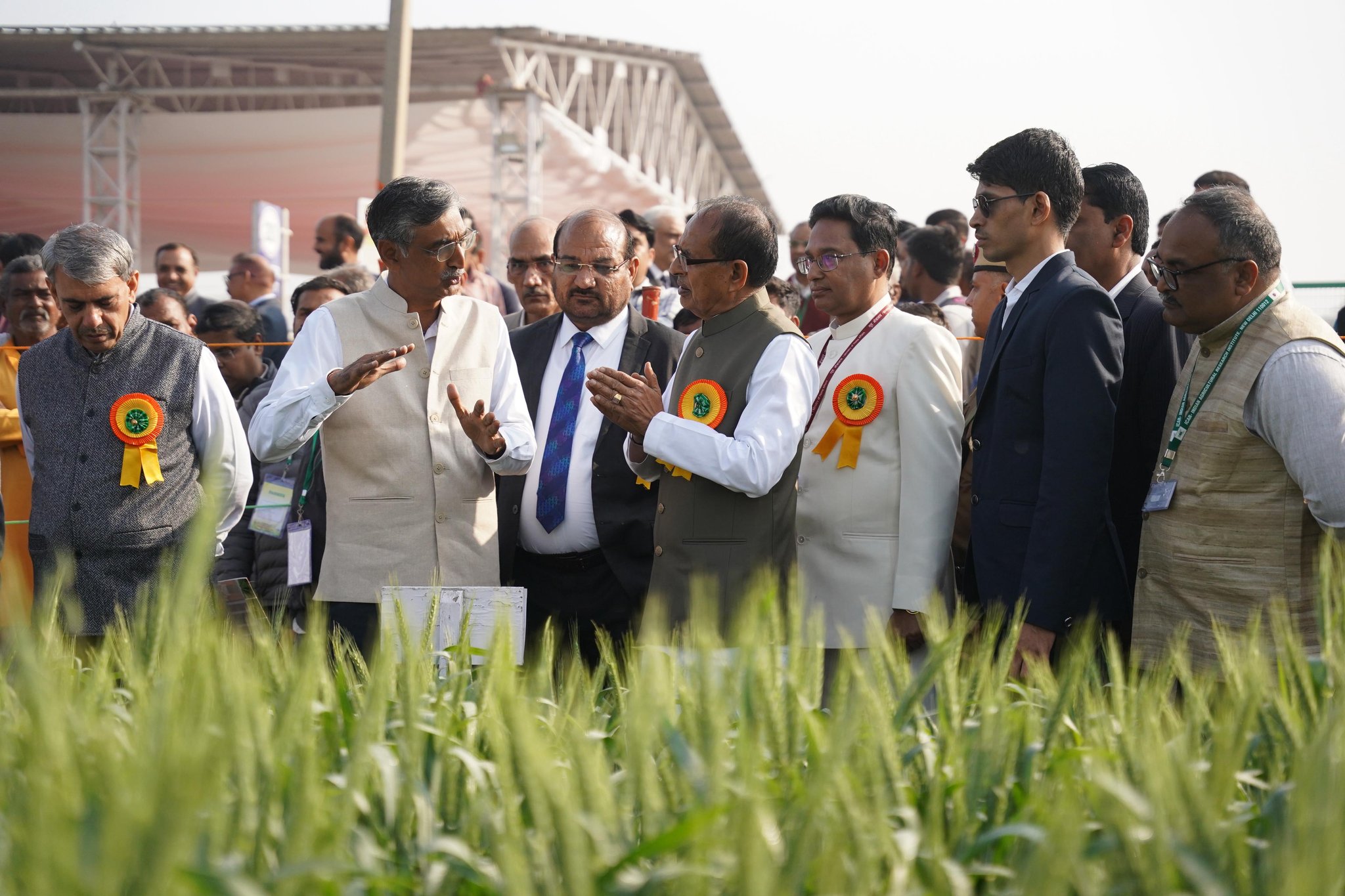कृषि और किसान कल्याण मंत्री शिवराज सिंह चौहान ने नई दिल्ली में पूसा कृषि विज्ञान मेले का उद्घाटन किया