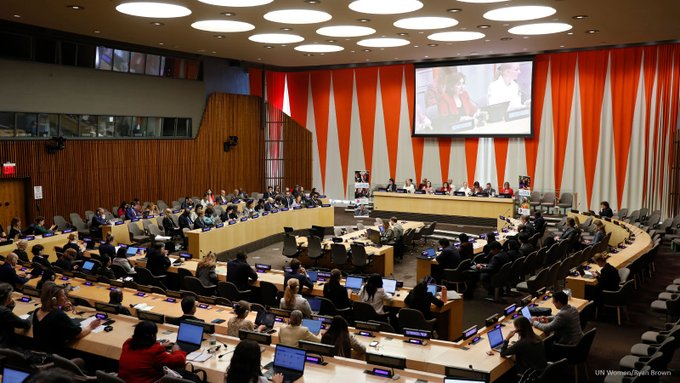 संयुक्त राष्ट्र महिला कार्यकारी बोर्ड का 2026 का पहला नियमित सत्र न्यूयॉर्क स्थित संयुक्त राष्ट्र मुख्यालय में आयोजित