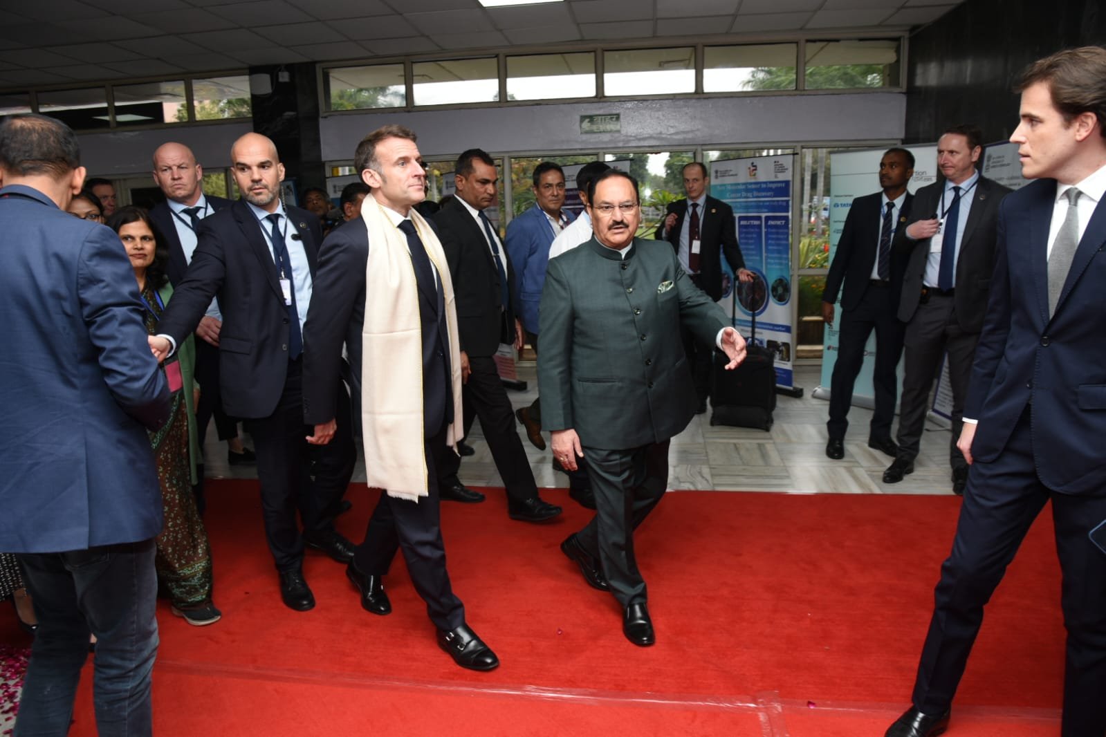 फ्रांस के राष्ट्रपति और केंद्रीय स्वास्थ्य मंत्री ने AIIMS में भारत-फ्रांस एआई स्वास्थ्य परिसर का किया उद्घाटन