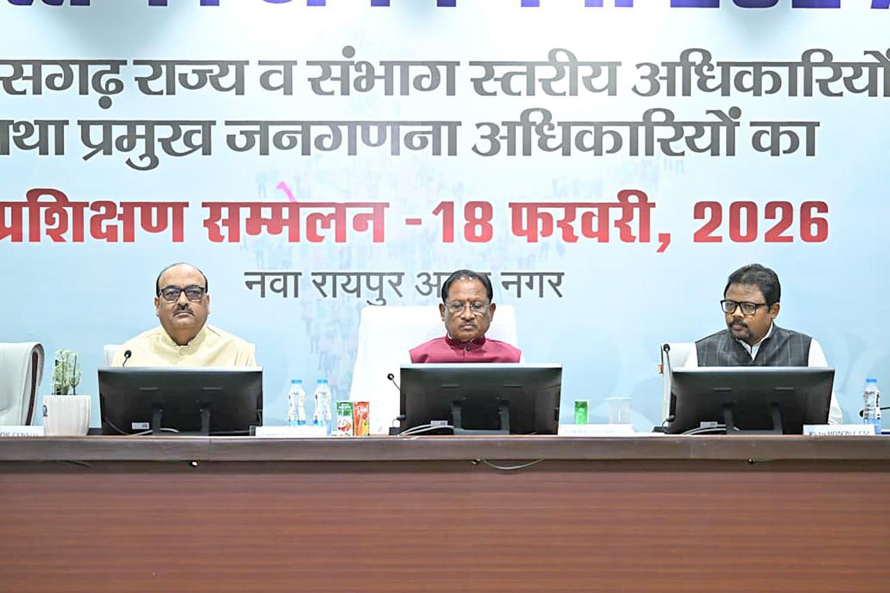 छत्तीसगढ़ में जनगणना-2027 के अंतर्गत 1 मई से 30 मई तक मकान सूचीकरण और आवास जनगणना का पहला चरण होगा संपन्न