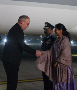 एआई समिट में भाग लेने भारत आए स्विट्जरलैंड के राष्ट्रपति गी पॉहमेलॉ