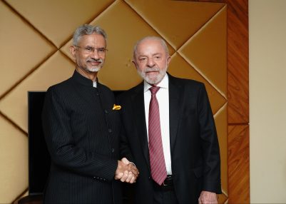 New Delhi: EAM S Jaishankar meets Brazil President Luiz Inácio Lula da Silva