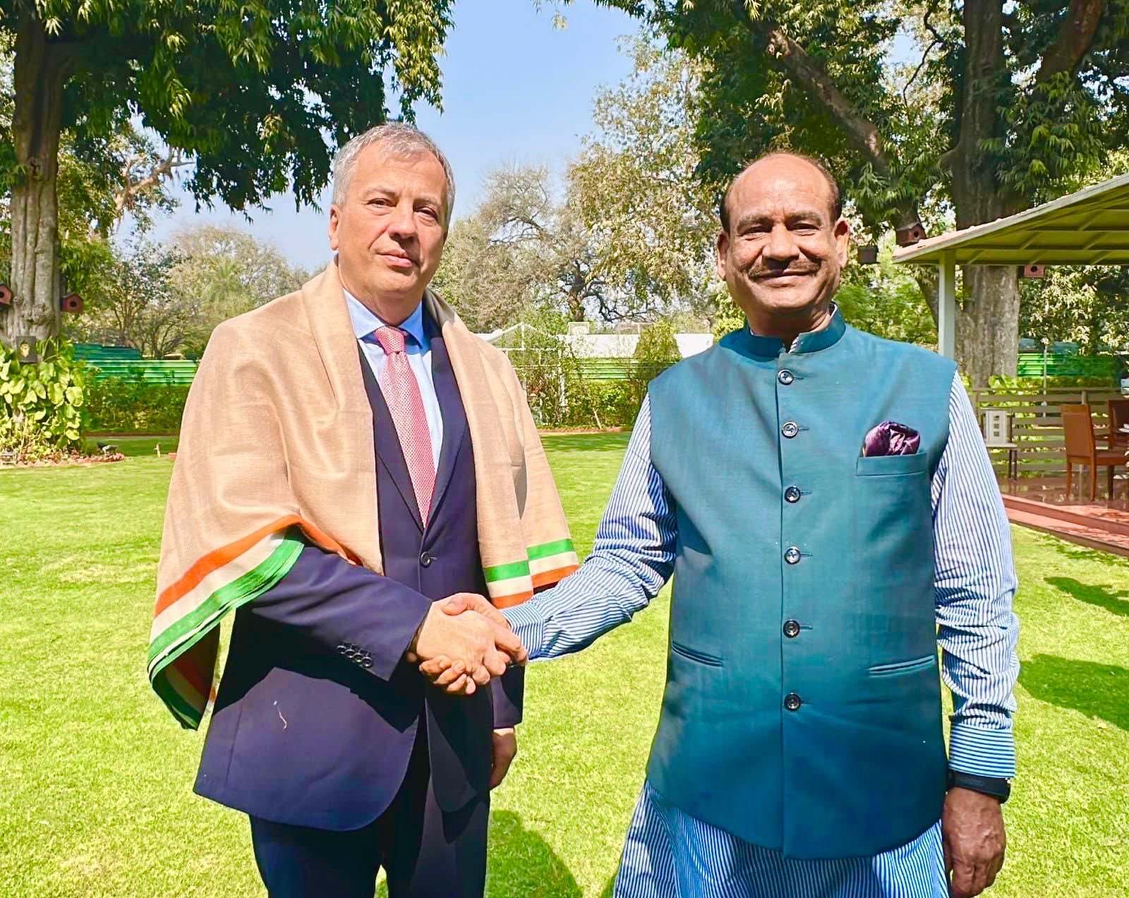 LS Speaker Om Birla meets Hungarian Deputy Speaker to boost parliamentary cooperation