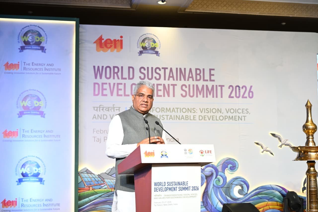 पर्यावरण मंत्री भूपेंद्र यादव ने ऊर्जा परिवर्तन, सतत विकास और डिजिटल पर्यावरण प्रशासन पर भारत के सुधारों को रेखांकित किया