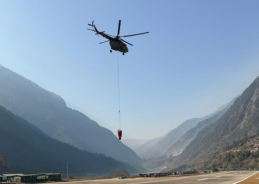 IAF helicopters conduct relentless aerial firefighting in Dzükou Valley