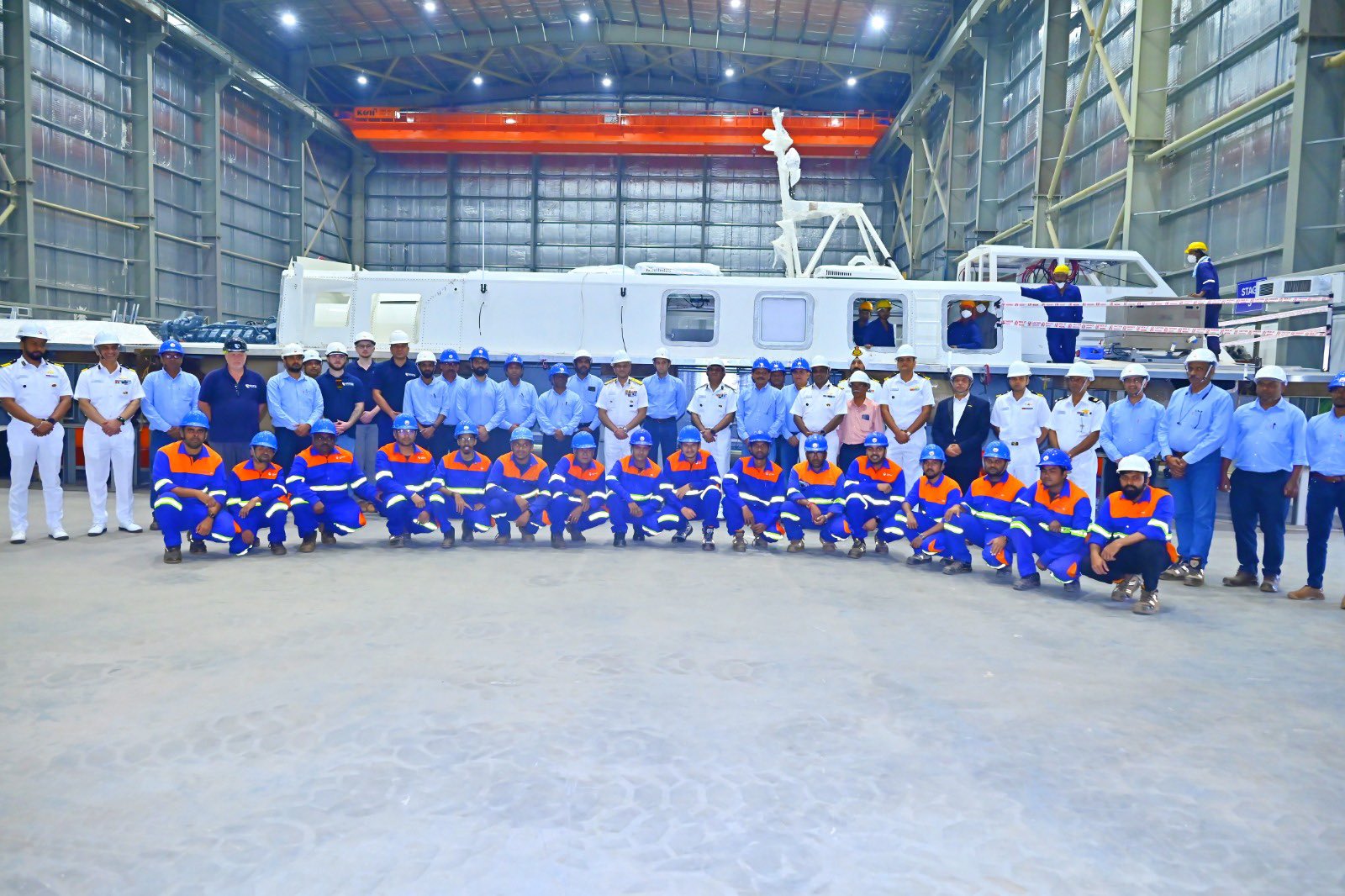 ICG Director General Paramesh Sivamani inaugurates Waterjet Production & Testing Facility in Goa