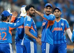 India defeat US in 3rd match of T20 World Cup at Wankhede Stadium, Mumbai