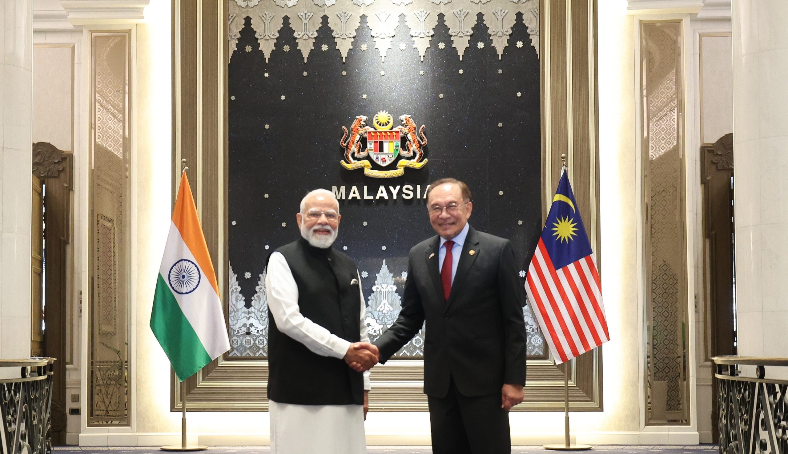 PM Narendra Modi holds bilateral talks with Malaysian PM Anwar Ibrahim in Kuala Lumpur