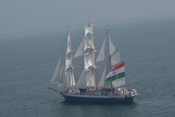 INS Sudarshini’s first port call in Oman, fostering international maritime cooperation