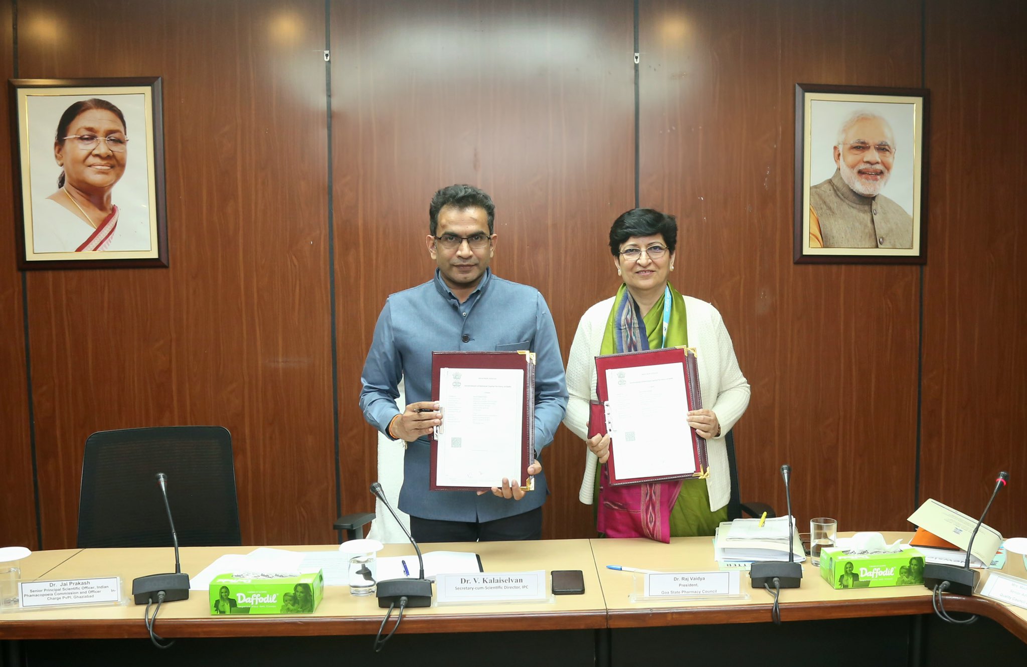 Indian Pharmacopoeia Commission signs three MoUs to Bolster Medicine Safety, Quality Standards & Capacity Building in Goa