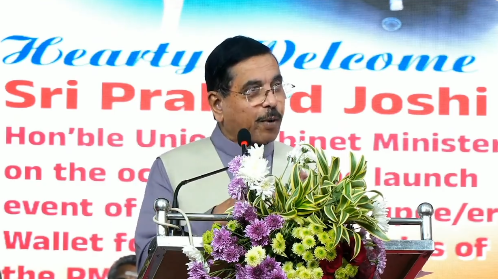 Union Minister Pralhad Joshi inaugurates CBDC-based Food Subsidy Distribution programme in Puducherry