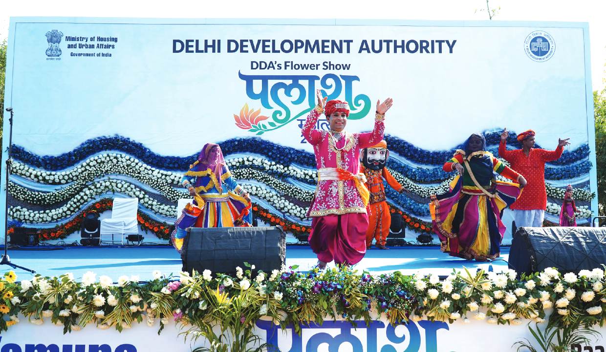 DDA organises annual Palaash Flower Festival 2026 in Delhi
